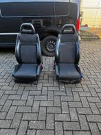 Seat cupra kuipstoelen Leer, Ophalen, Bruin, Leer, Eén