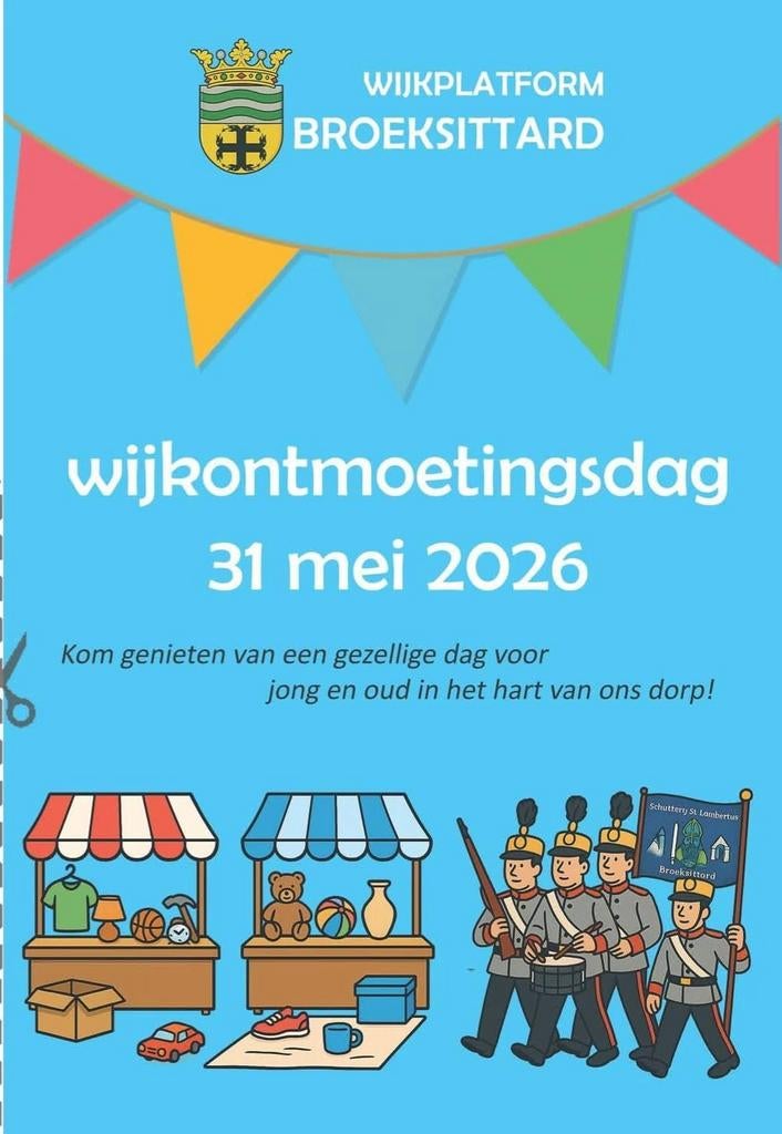 Wijkontmoetingsdag Broeksittard, Diversen, Ophalen, Nieuw