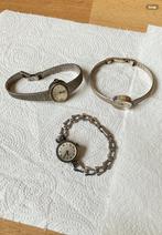 3 zilveren horloge, Ophalen of Verzenden, Zilver