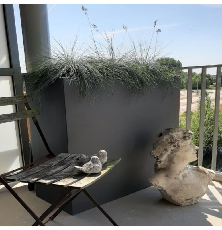 6 Nieuwe Fiberclay Plantenbakken 90cm, Tuin en Terras, Ophalen, Overige materialen, Balkon, Nieuw