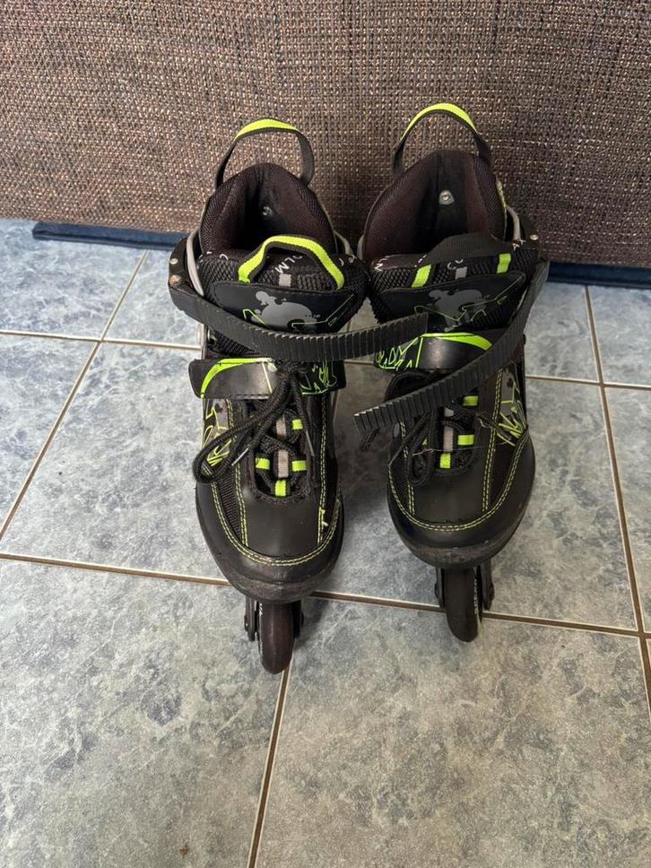 Skeelers verstelbaar 32-33-34-35-36 voor maar 15 euro, Sport en Fitness, Skeelers, Zo goed als nieuw, Kinderen, Verstelbaar, Ophalen of Verzenden