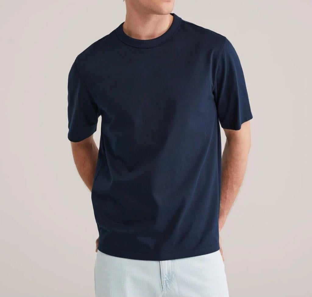 Diesel katoenen t shirt donkerblauw maat xl, Ophalen of Verzenden, Zo goed als nieuw, Maat 56/58 (XL), Blauw