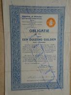 Waterschap "de Wildlanden" Gem. Idaarderadeel. Grouw 1919, Ophalen of Verzenden, 1970 tot heden, Aandeel