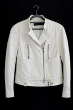 Porsche Design Leren Bikerjack Dames Maat M, Kleding | Dames, Ophalen of Verzenden, Zo goed als nieuw, Maat 38/40 (M), Wit