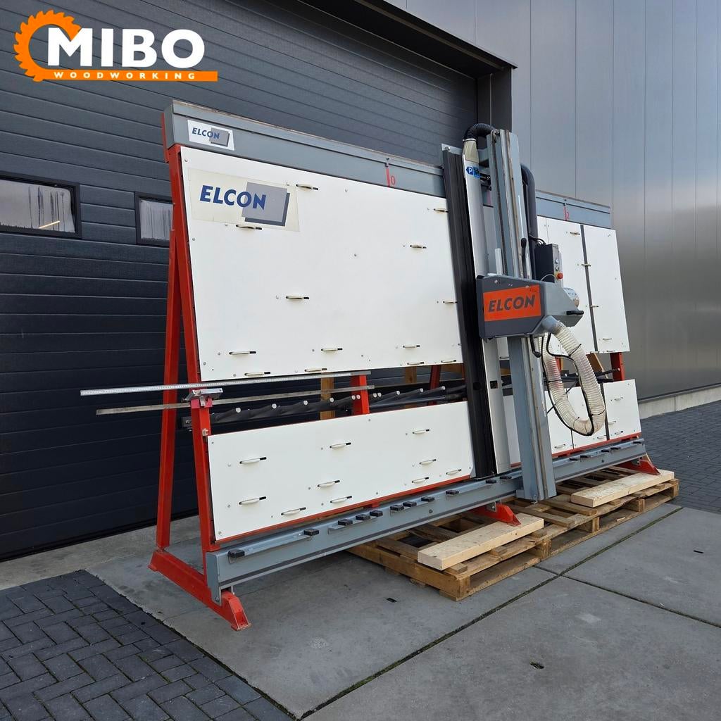 ELCON Wandzaag platenzaag *** Model 185 zaagtafel