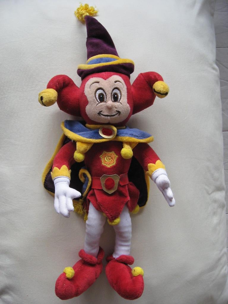 Efteling knuffel pop Pardoes (met cape), Verzamelen, Efteling, Ophalen of Verzenden, Zo goed als nieuw, Beeldje of Poppetje