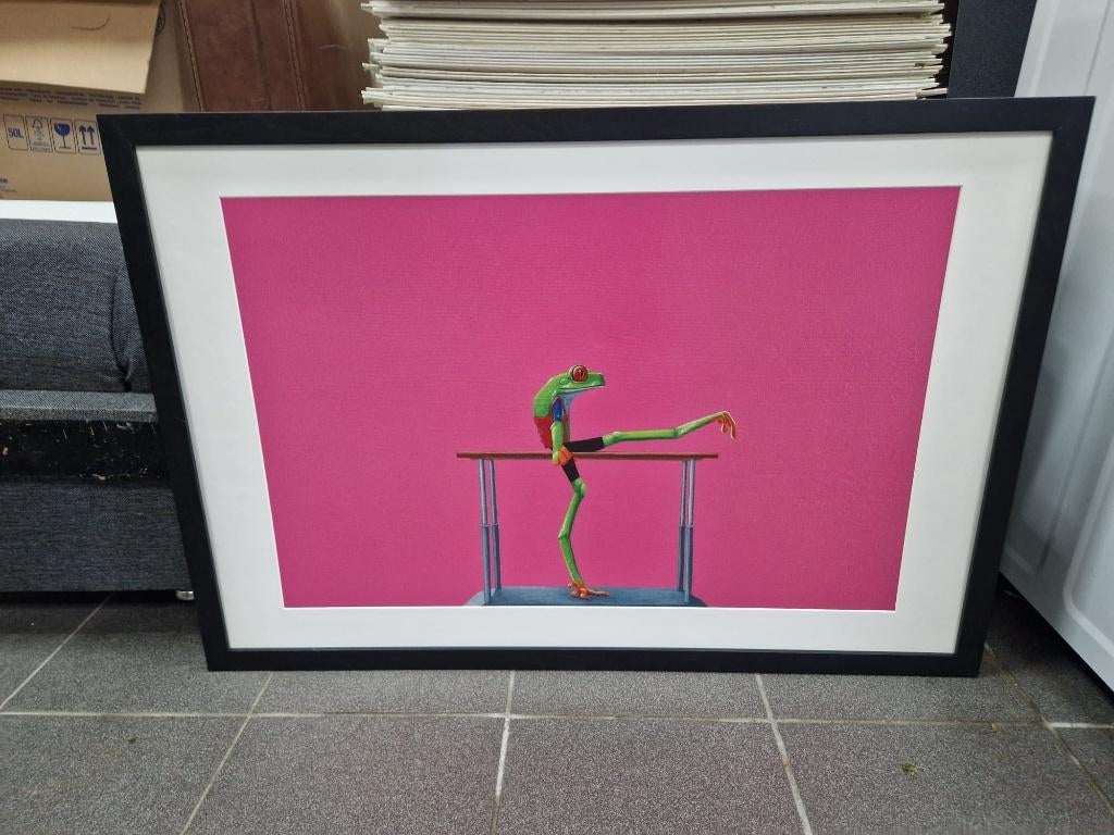 Jasper Oostland brug, 50 tot 75 cm, Ophalen of Verzenden, 75 tot 100 cm, Print