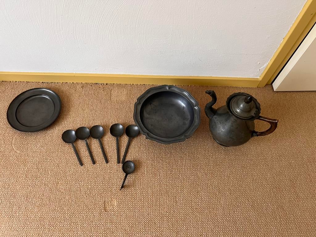 Diverse tinnen, Ophalen of Verzenden