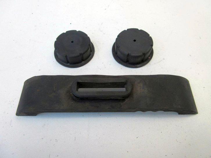 Yamaha XJ750 benzine tank rubbers XJ 750 benzinetankrubbers, Motoren, Tuning en Styling, Ophalen of Verzenden