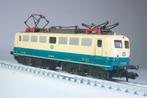 Elektrische locomotief BR 110, beige/blauw, DB, Gebruikt, Fleischmann, Ophalen of Verzenden, Analoog