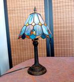 Blauwe Tiffany lamp, Antiek en Kunst, Antiek | Lampen, Ophalen of Verzenden