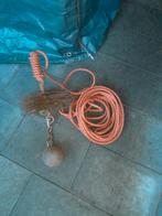 Schoorsteen veegset, Ophalen, Zo goed als nieuw, Overige brandstoffen, Houtkachel