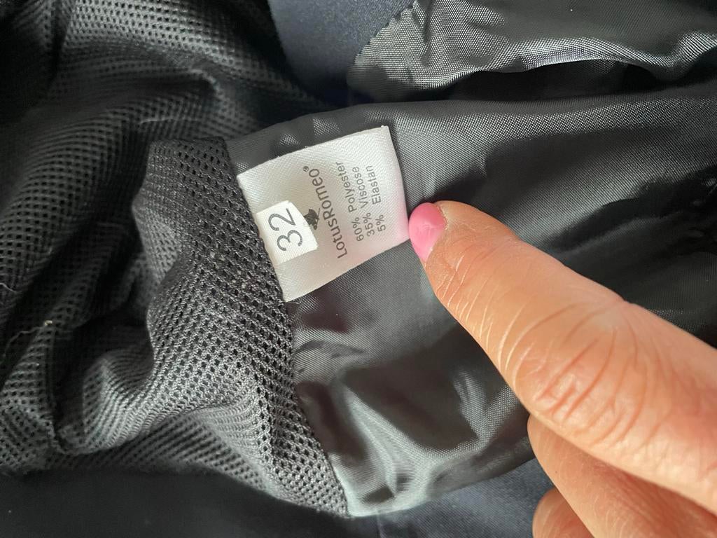 LotusRomeo wedstrijdjasje zwart maat 32, Kleding | Dames, Jassen | Zomer, Ophalen, Gedragen, Maat 34 (XS) of kleiner, Zwart