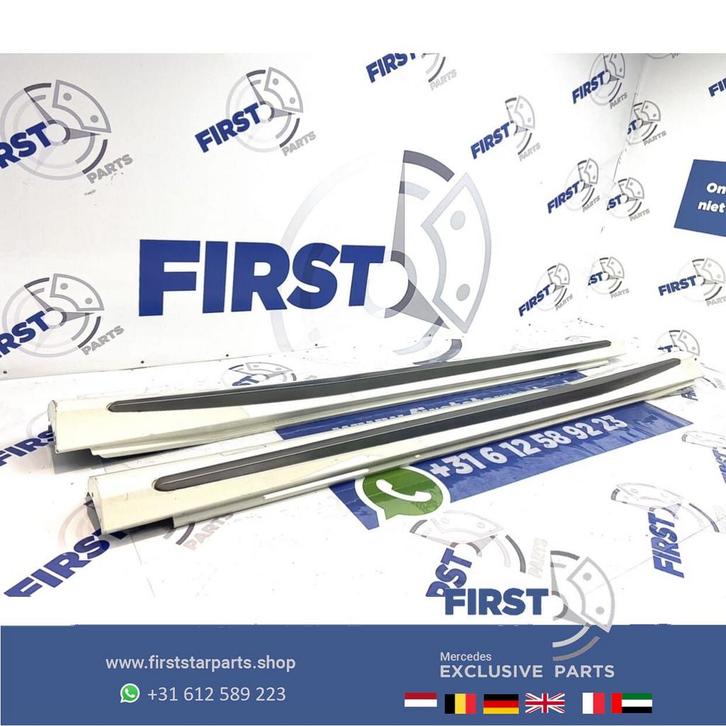 W176 A45 ZIJSKIRT SET W117 CLA45 SIDESKIRT DORPEL LIJSTEN WI, Auto-onderdelen, Carrosserie en Plaatwerk, Bumper, Mercedes-Benz