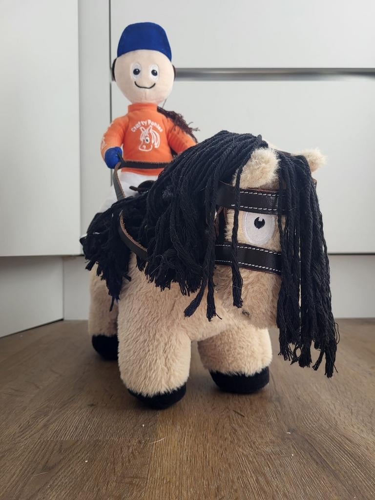 Crafty Pony met toebehoren én Kristy!, Kinderen en Baby's, Speelgoed | Knuffels en Pluche, Ophalen of Verzenden, Zo goed als nieuw