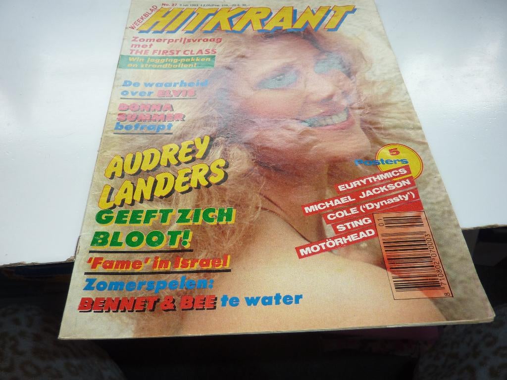 HITKRANT 1983-BOW WOW WOW-FAME-DOLLY DOTS-LIMAHL-C BACH, Verzamelen, Verzenden, 1980 tot heden, Tijdschrift