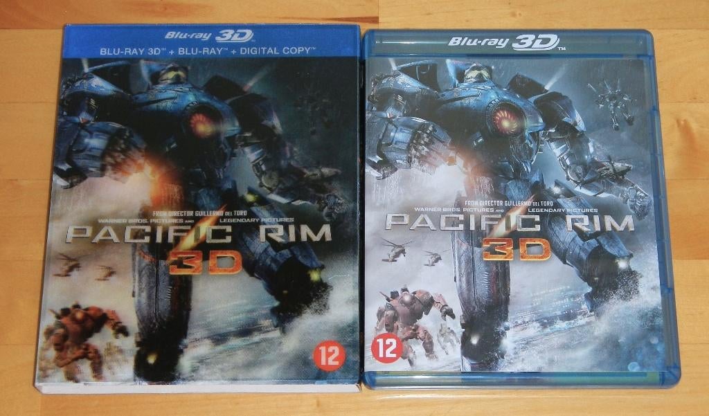 blu ray - Pacific Rim 3D + 2D, Ophalen of Verzenden, Zo goed als nieuw, Actie