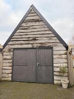 Ruim geïsoleerd hok/schuur met stalen spant – 8,91 x 4,05 m, Tuin en Terras, Tuinhuizen, Ophalen, Gebruikt, Schuur, 2 ramen