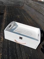 Leeff Houten Organizer Wit met 2 Lades - 10x20x30 cm, Ophalen of Verzenden, Zo goed als nieuw