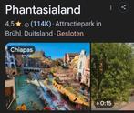 Phantasialand ticktes, 2 kaartjes voor donderdag 7 mei, Tickets en Kaartjes, Twee personen