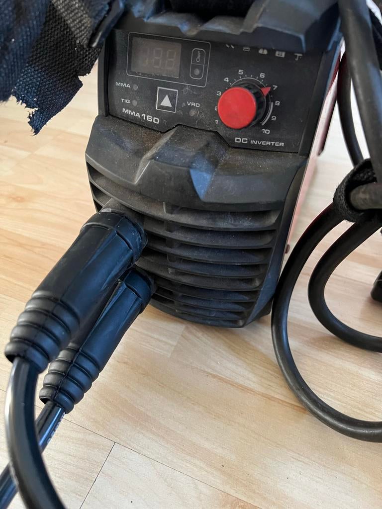 Rowac MMA 160 lasapparaat inclusief toebehoren, Ophalen, Gebruikt, Minder dan 150 ampère, Inverter