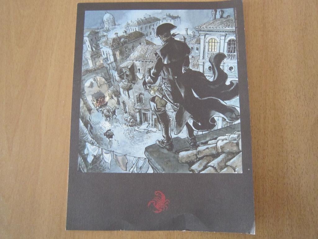 Prent De Schorpioen, Eén stripboek, Ophalen of Verzenden, Nieuw