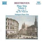 CD Beethoven : Piano Trios opus 1 nr 3, opus 44 Naxos, Ophalen of Verzenden, Classicisme, Zo goed als nieuw, Kamermuziek