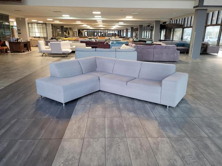 ✅️️️️️ ️️️️GEREINIGD grijze hoekbank 280x205 GRATIS BEZORGEN, Huis en Inrichting, Banken | Bankstellen, Zo goed als nieuw, Hoekbank