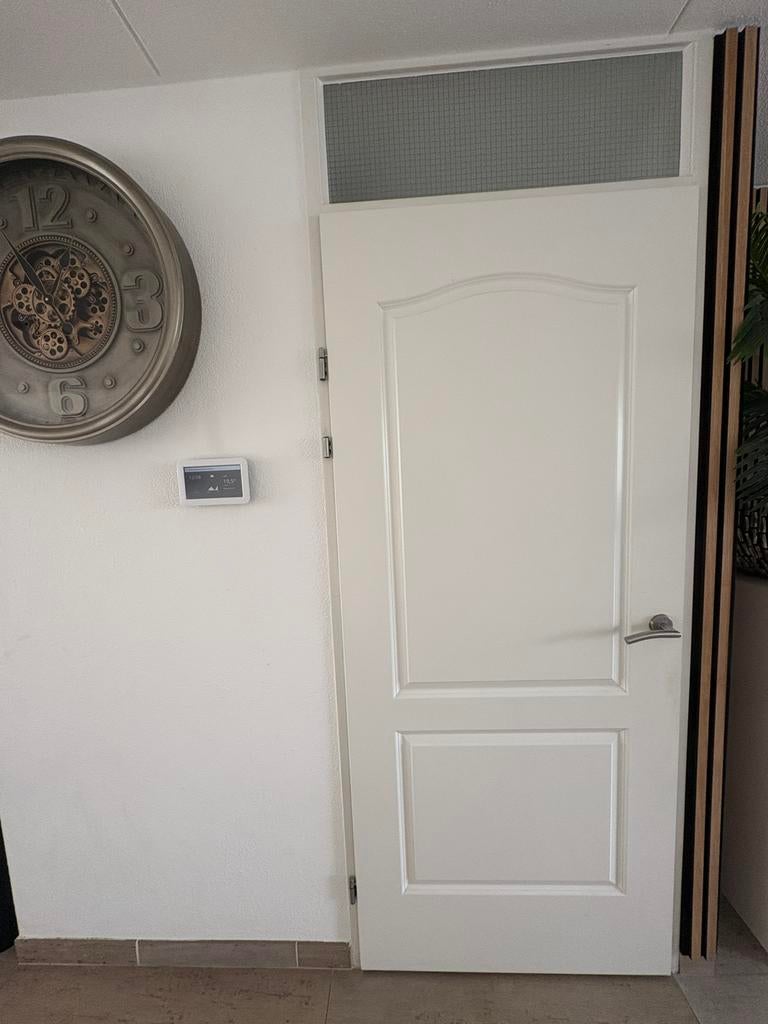 Lundia binnendeur Bord Tva 2A03 wit stomp 88 x 211.5 cm, Doe-het-zelf en Verbouw, Deuren en Horren, Ophalen of Verzenden, Nieuw