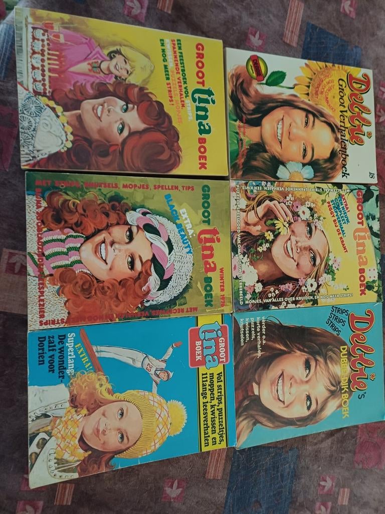 DEBBIE en TINA meisjes verzamel albums, Boeken, Stripboeken, Meerdere stripboeken, Ophalen of Verzenden, Zo goed als nieuw