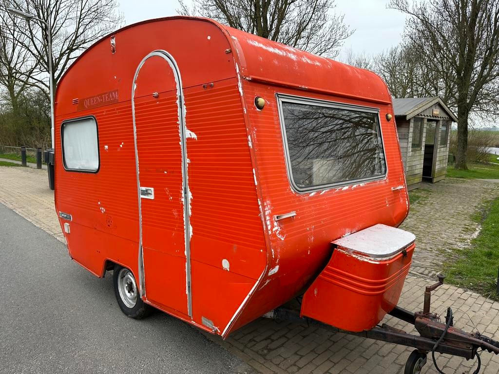 Kleine caravan voor festivals, pr stunt of speelcaravan., Voortentlamp, Bedrijf, Tot 500 kg, Overige