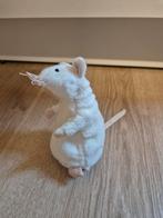IKEA witte muis knuffeltje gosig mus, Ophalen of Verzenden, Overige typen
