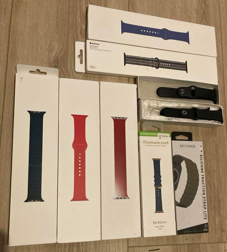 Apple Watch bandjes banden- Nieuw en Zo goed als nieuw, Overige merken, Overige materialen, Polshorloge, Overige materialen