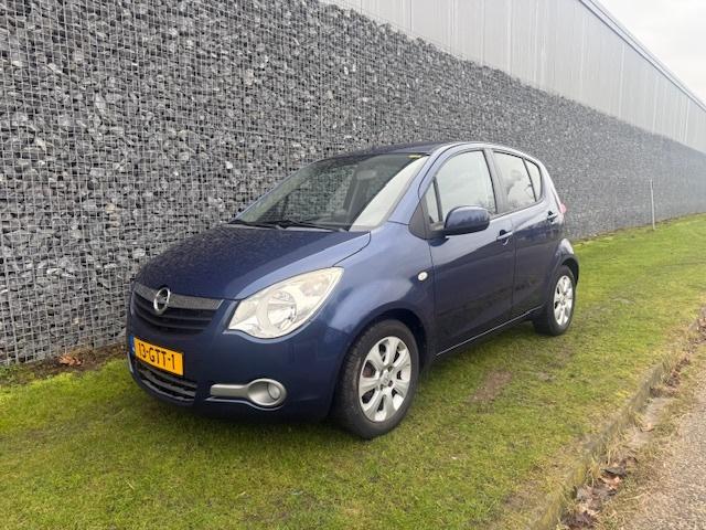 Opel Agila 1.0 Enjoy Hoge instap 33000km (bj 2008), Auto's, 65 pk, Gebruikt, 31 €/maand, Blauw
