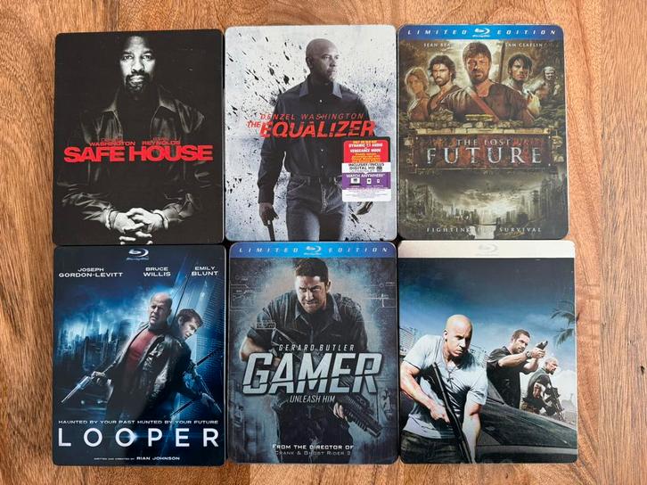 Steelbook Blu-Ray verzameling, Boeken, Fantasy, Zo goed als nieuw, Ophalen of Verzenden