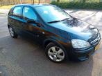 Opel Corsa 1.4 5D 2005 Zwart 90.000 km, Voorwielaandrijving, 40 €/maand, 4 cilinders, Zwart