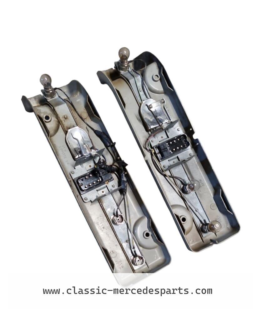Lampenhouders links en rechts Mercedes W107 R107 Europees, Auto-onderdelen, Verlichting, Gebruikt, -, Ophalen of Verzenden, -