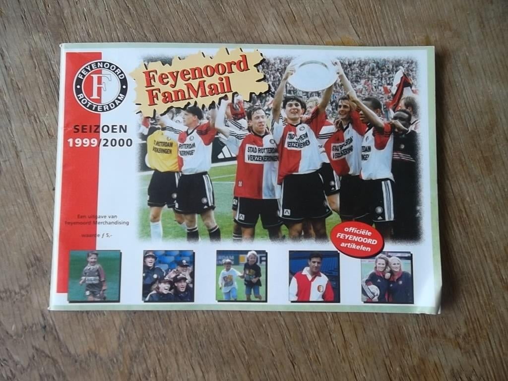 Feyenoord Fanmail 1999-2000 officiële Feyenoord artikelen, Ophalen of Verzenden, Gelezen