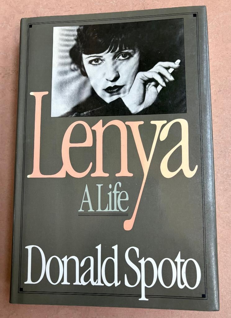 Donald Spoto - 'Lenya - A Life' (over Lotte Lenya), Donald Spoto, Kunst en Cultuur, Ophalen of Verzenden, Zo goed als nieuw