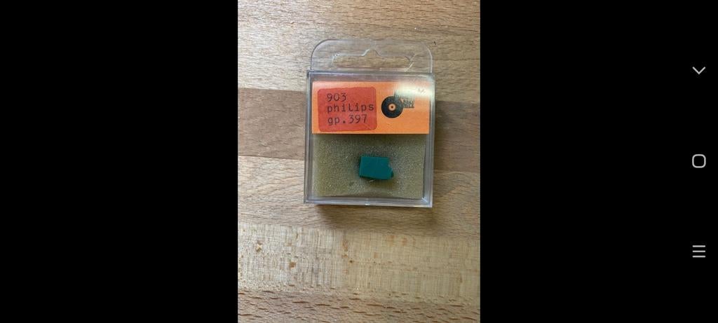 Philips GP 397 Naald - Nieuw, Ophalen of Verzenden, Nieuw, Platenspeler-onderdeel, Philips