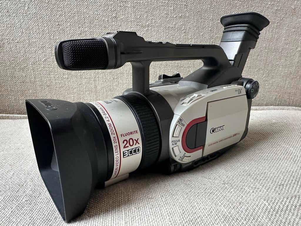 Canon XM-1 Mini DV Camcorder met accessoires, Audio, Tv en Foto, Videocamera's Digitaal, Mini dv, Gebruikt, Canon, Ophalen of Verzenden
