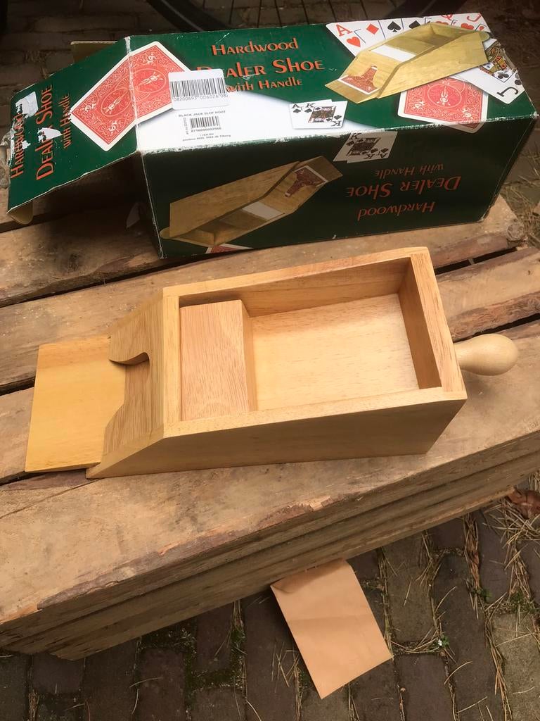 Black Jack slof hout nieuw in verpakking mooie kwaliteit, Ophalen of Verzenden, Zo goed als nieuw