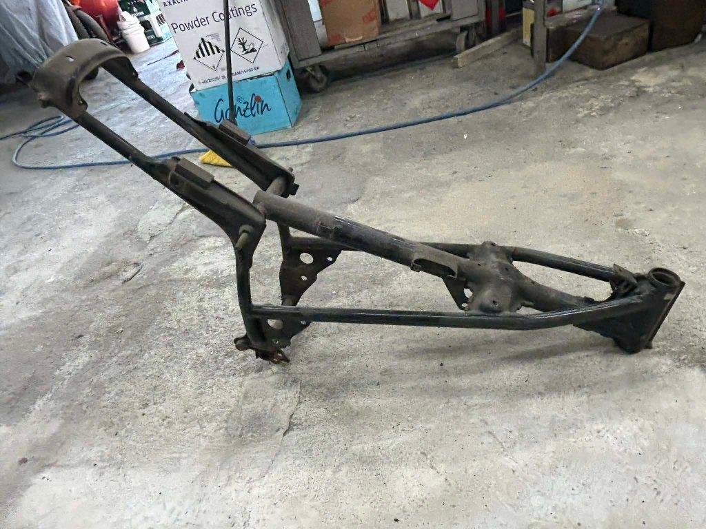 Honda MB MB80 MB8 frame met blanco papieren, Ophalen, Gebruikt