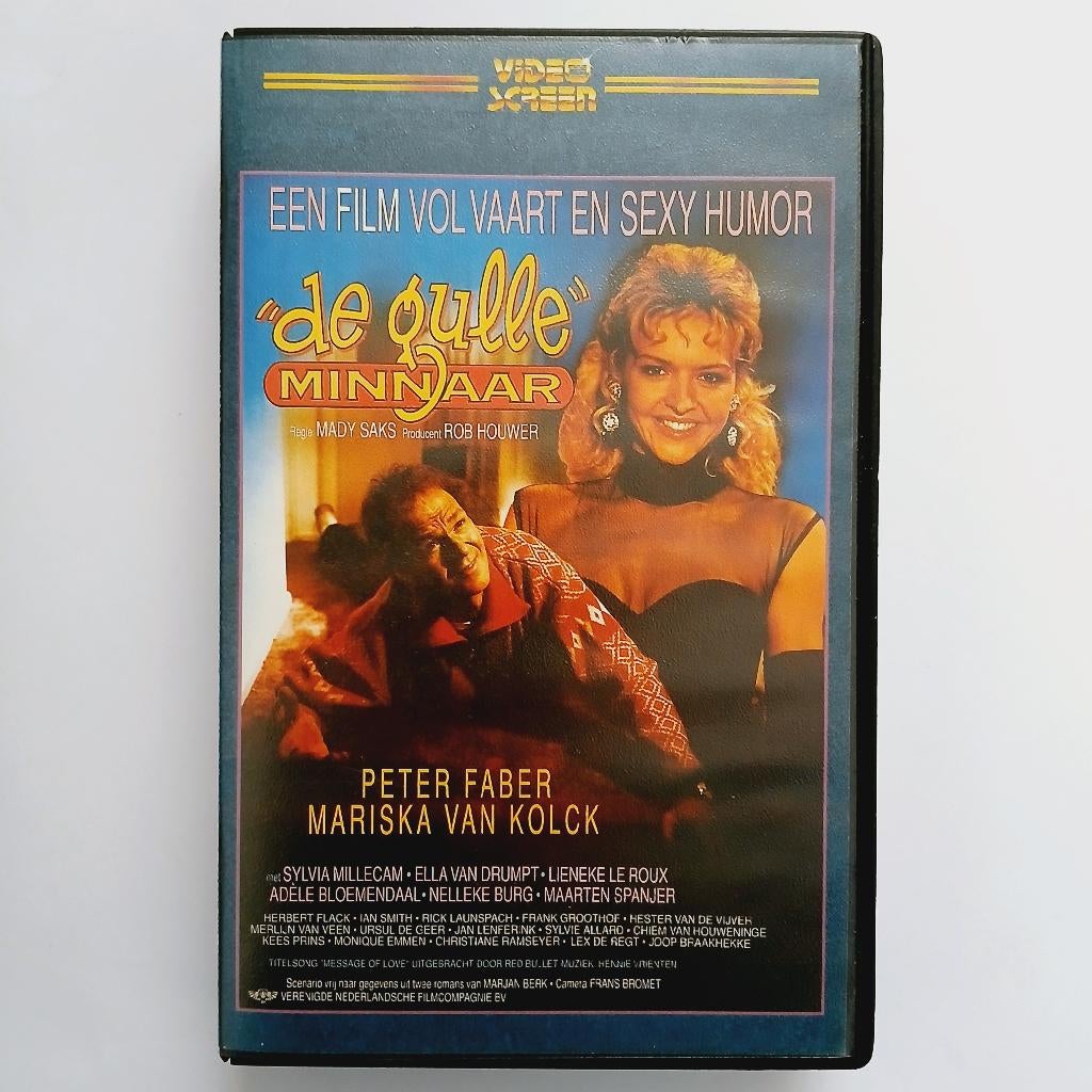 De Gulle Minnaar - NL ex rental vhs - Video Screen, Cd's en Dvd's, Alle leeftijden, Verzenden, Gebruikt, Komedie