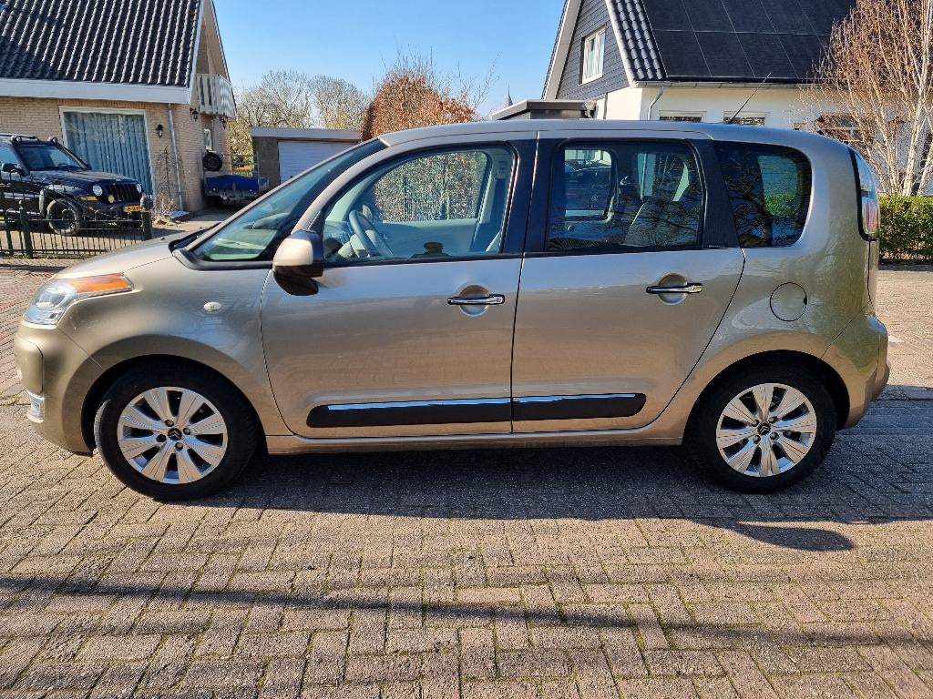 Citroën C3 Picasso 1.6 VTI Exclusive, 4e versnelling kraakt, Voorwielaandrijving, Euro 5, Stof, Beige