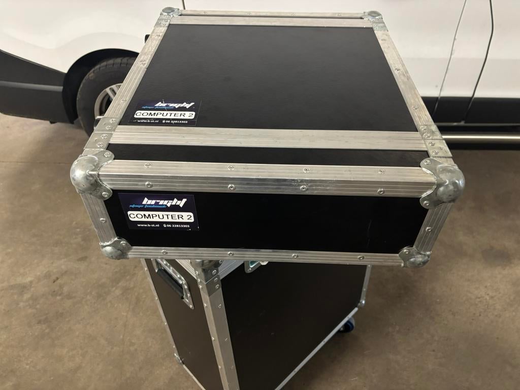 Tunnel flightcase met twee deksels, Muziek en Instrumenten, Ophalen, Zo goed als nieuw, Overige instrumenten, Flightcase