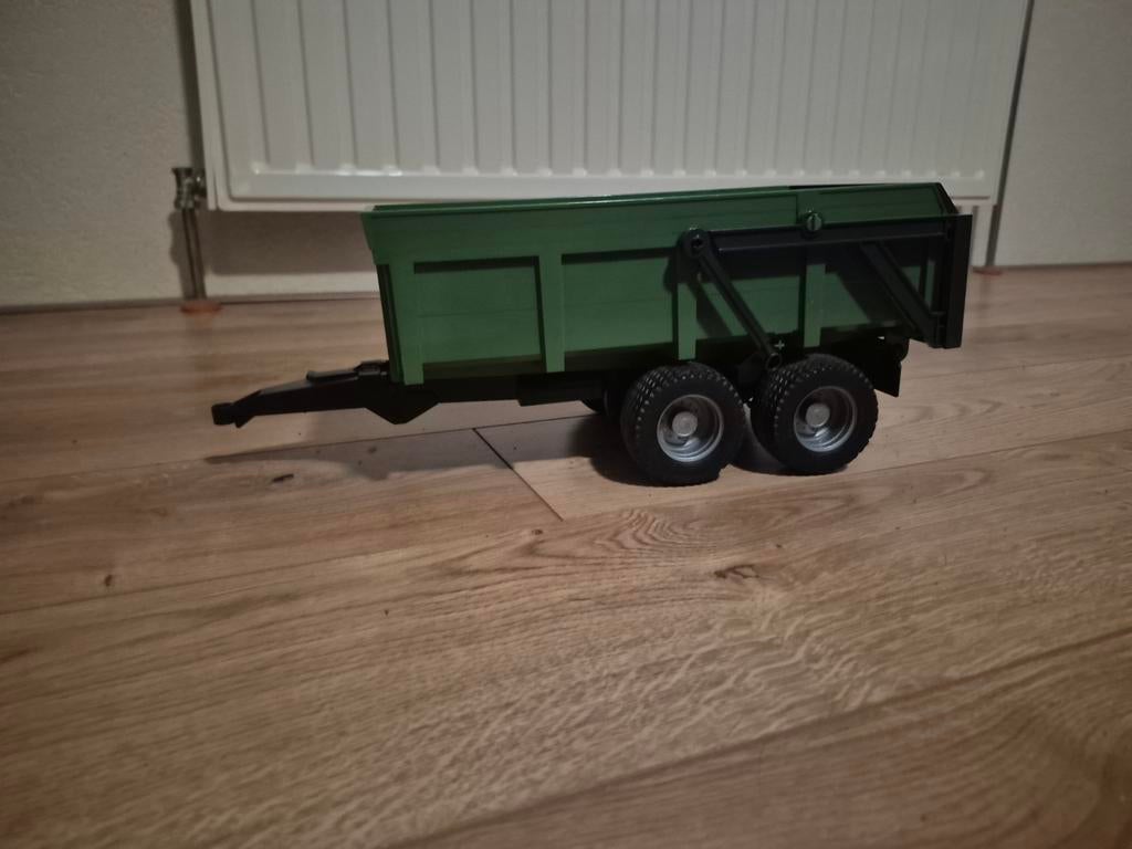 Kieper Kipper Bruder speelgoed aanhanger, Ophalen of Verzenden