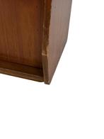 Vintage kast wandkast secretarie jaren 60 teak opknapper, Vintage, Zo goed als nieuw, Vintage, Ophalen