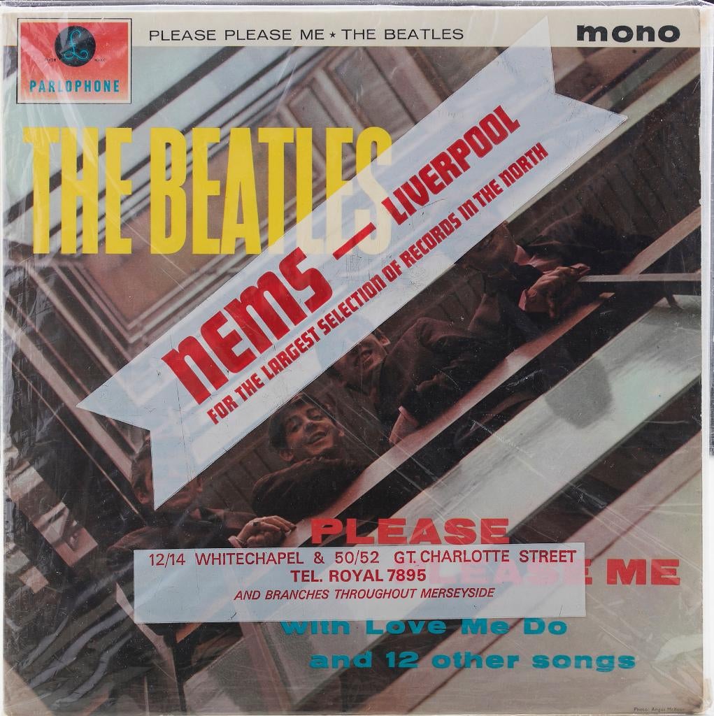 ≥ The Beatles Please Please Me Black&Gold UK Mono LP 1963 LEES 