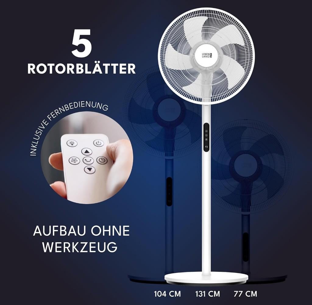 Ventilator, Witgoed en Apparatuur, Ventilatoren, Ophalen, Ventilator met afstandsbediening, Niet werkend, Vloerventilator